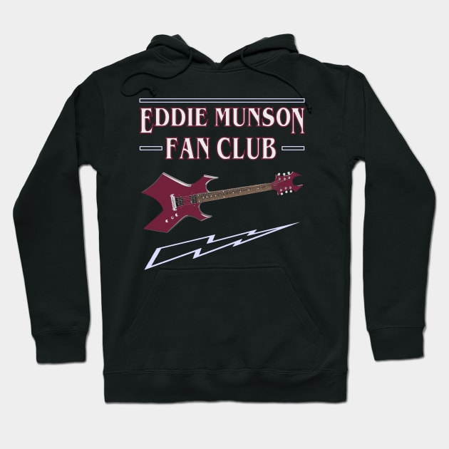 Eddie Munson Fan Club Hoodie by Blended Designs